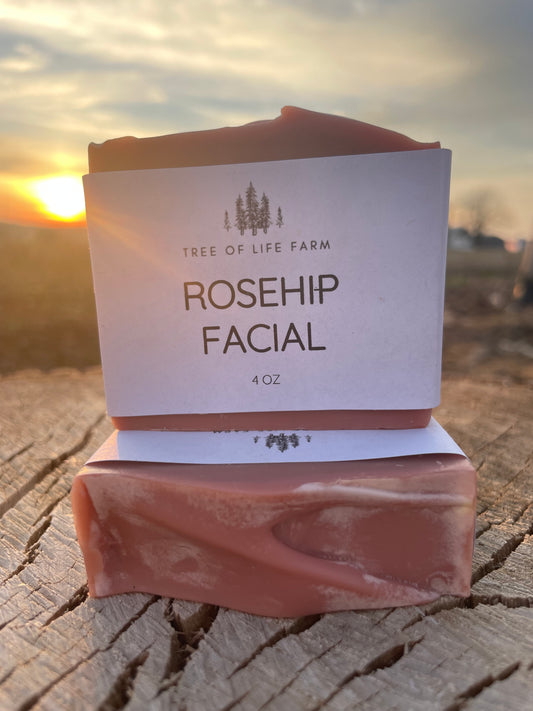 Rosehip Facial Soap Bar