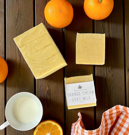 Orange Cream Goat Milk Soap