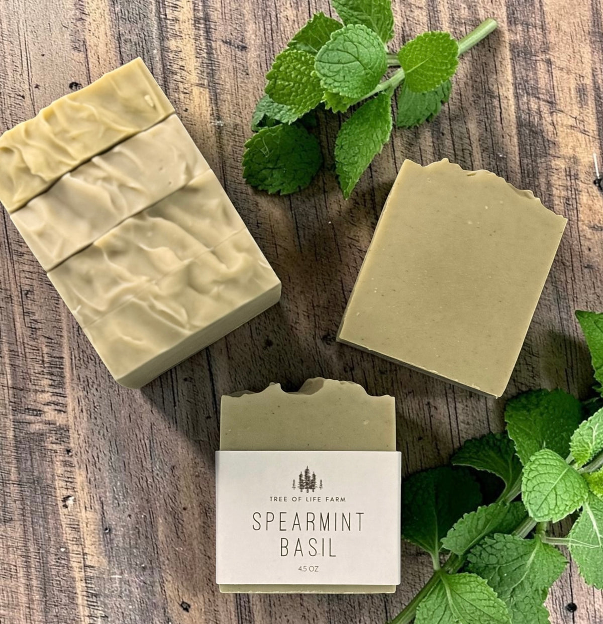 Spearmint Basil Soap Bar
