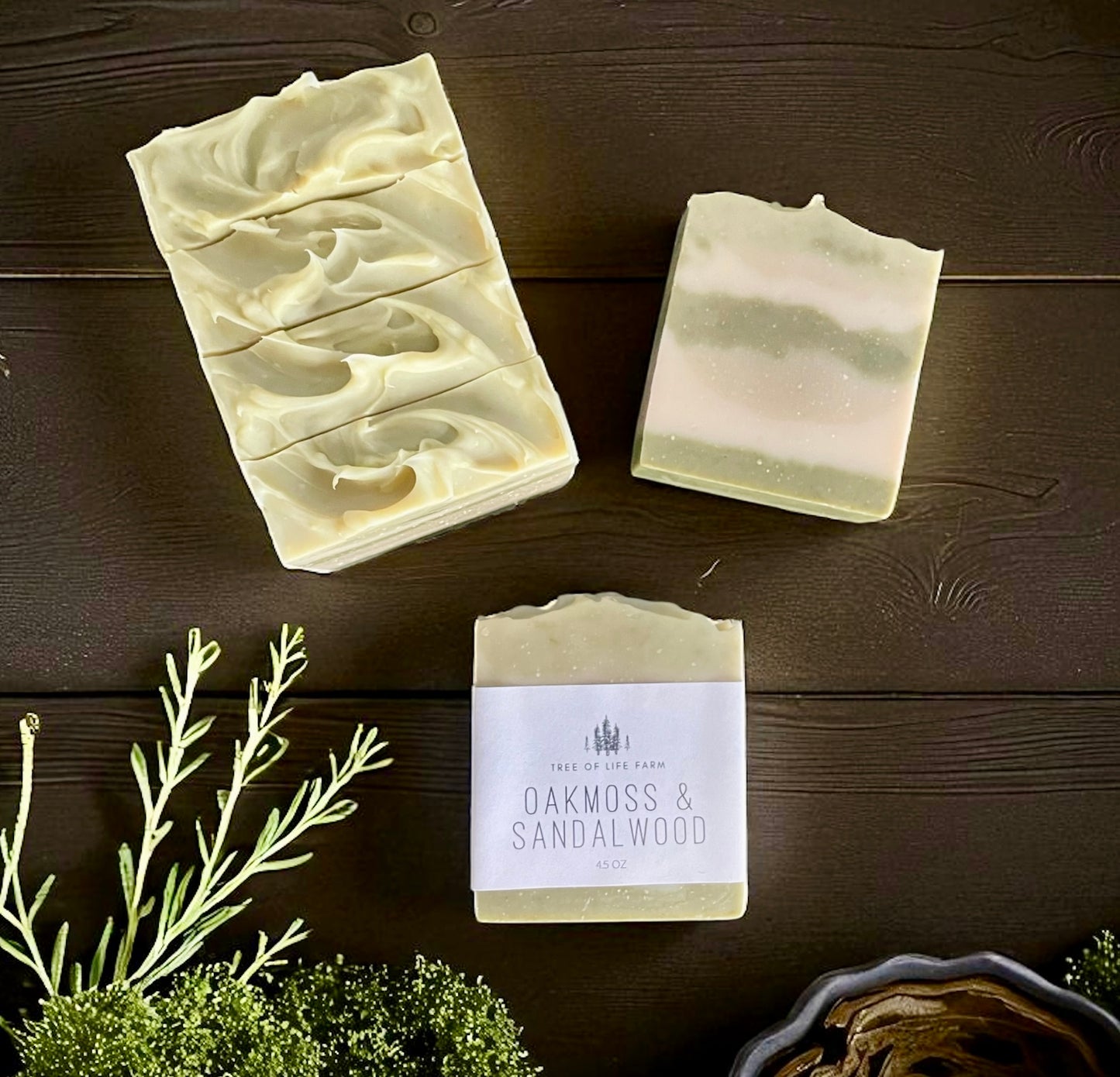 Oakmoss & Sandalwood Soap Bar