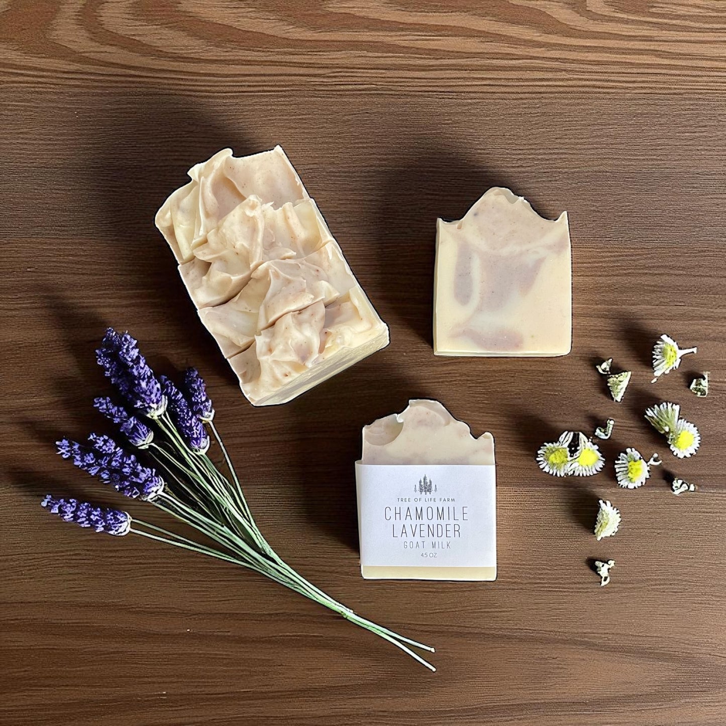 Chamomile Lavender Goat Milk Soap Bar